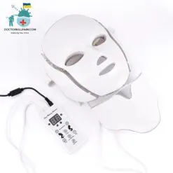 Face + Neck Skin Rejuvenating LED Mask color: EU PLUG (220-240V)|UK PLUG (220-240V)|US PLUG (100-110V)  New Arrivals As Seen On TV Skin Care Safest LED Beauty Masks Best Sellers