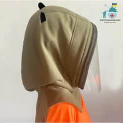 Face Shield With Hood for Kids color: A|B|C|D  New Arrivals Protection Against COVID-19 Face Masks & Face Shields Face Shields Face Shields For Kids Best Sellers
