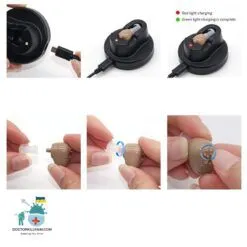 Fast-Charging Discrete Sound Amplifiers Side: Left|Right  Best Hearing Aids In 2022 New Arrivals Best Sellers