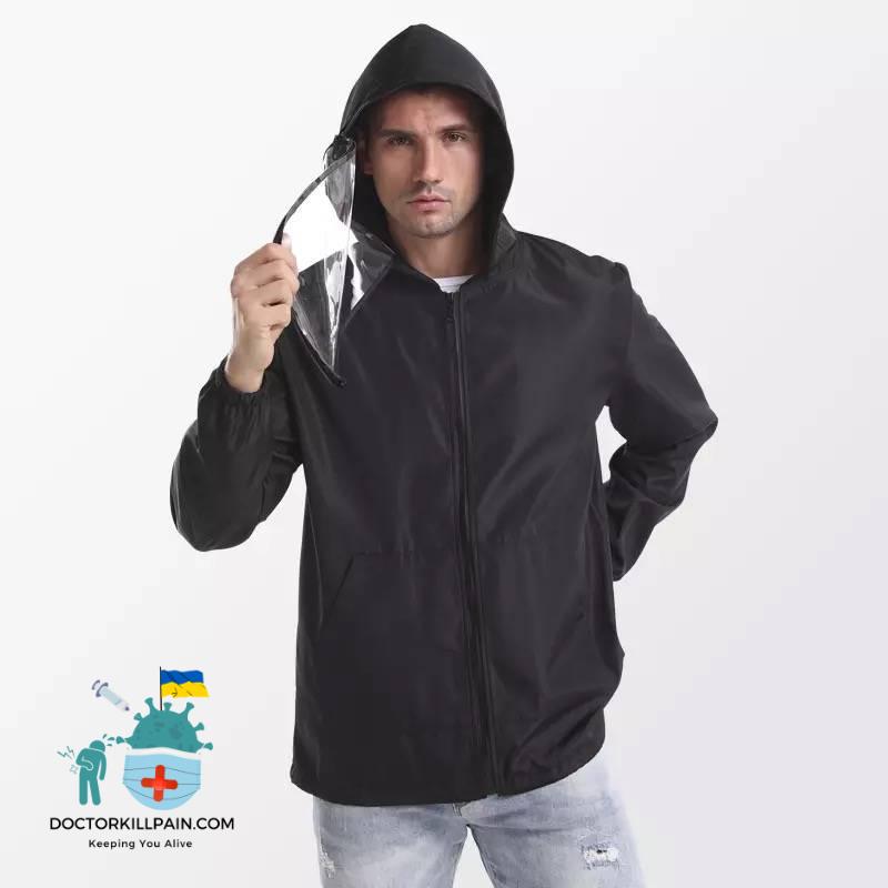 Fight Coronavirus Jacket With Face Mask | Unisex color: Black|Blue|White|Yellow New Arrivals 2020 Fight Coronavirus Protective Jackets Best Sellers
