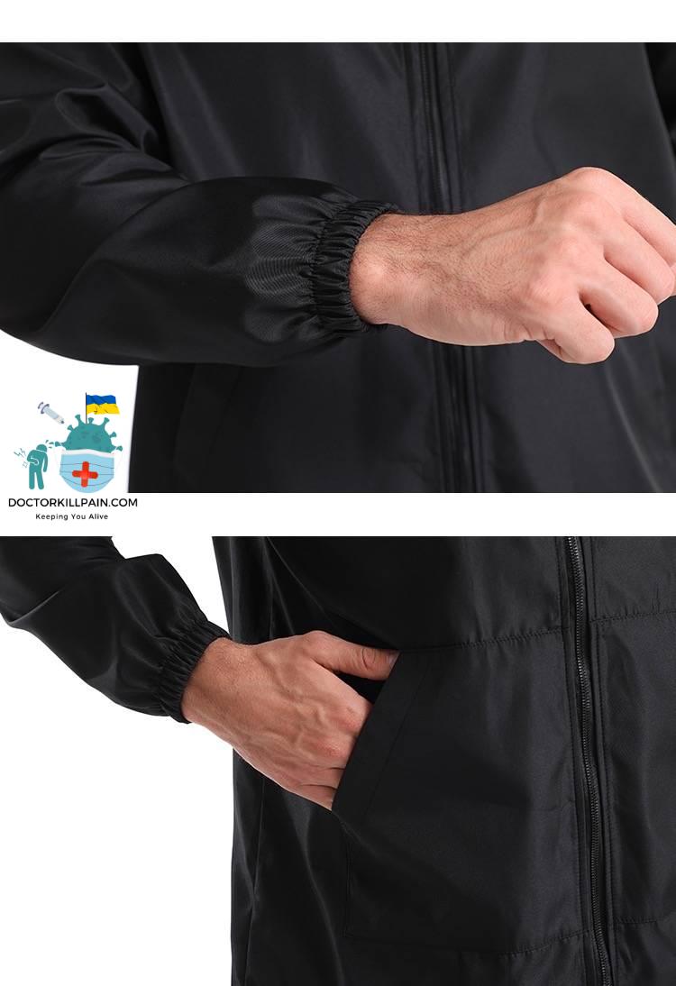 RefuseYouLose.com | Isolation Protective Jacket with Face Mask | Refuse You Lose