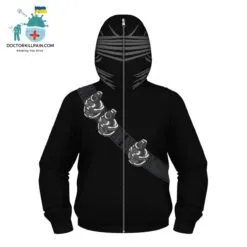 Fight Coronavirus Superhero Jacket with Mask For Kids color: Black / Gray|Black / Red|Black / White|Navy|Red|Red / Black|Red / Blue|Red / Yellow|Wine Red|Black|Blue|Green|White  New Arrivals Protection Against COVID-19 Face Masks & Face Shields Safest Face Masks For Kids Best Back to School Face Masks For Kids Face Shields Face Shields For Kids Jackets with Face Mask Protective Suits & Clothing Best Sellers