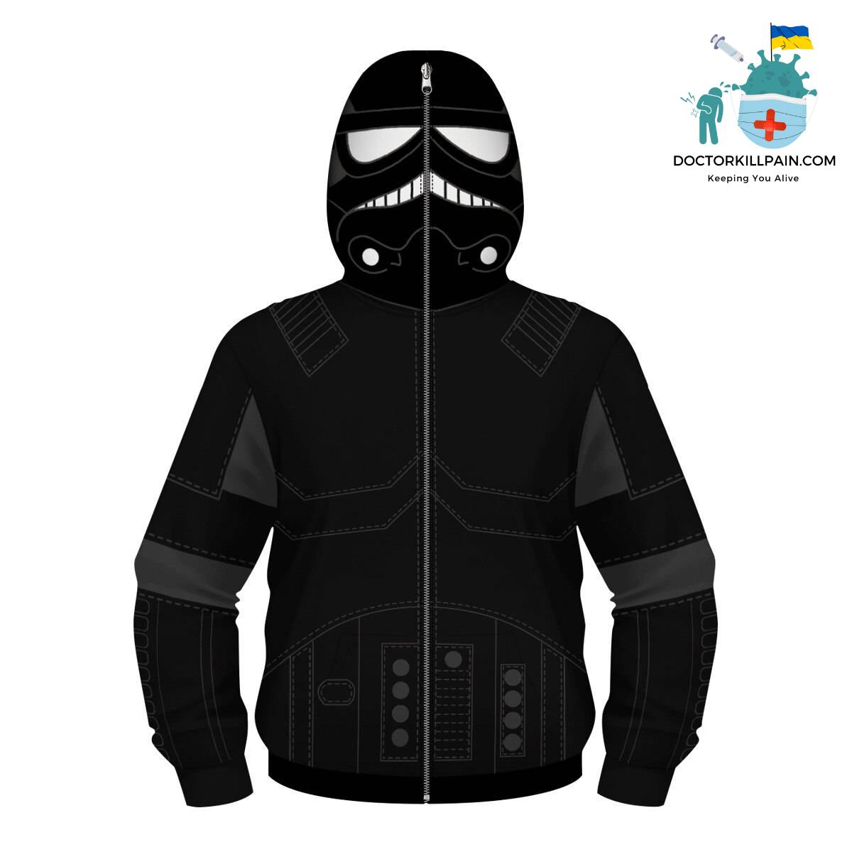 Fight Coronavirus Superhero Hooded Jacket with Mask (The Avengers, Captain America, Iron Man, Spiderman, Star Wars)