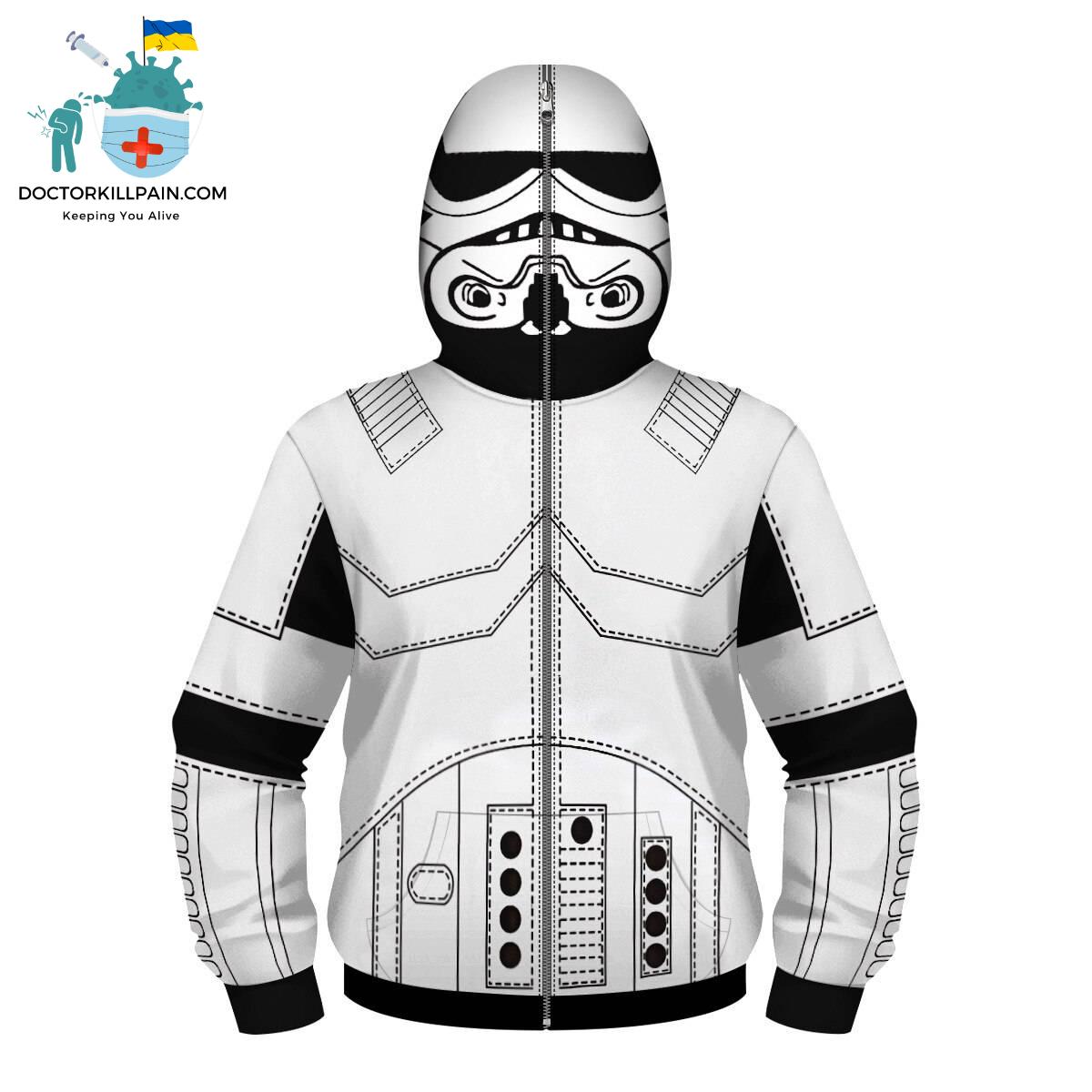 Fight Coronavirus Superhero Hooded Jacket with Mask (The Avengers, Captain America, Iron Man, Spiderman, Star Wars)