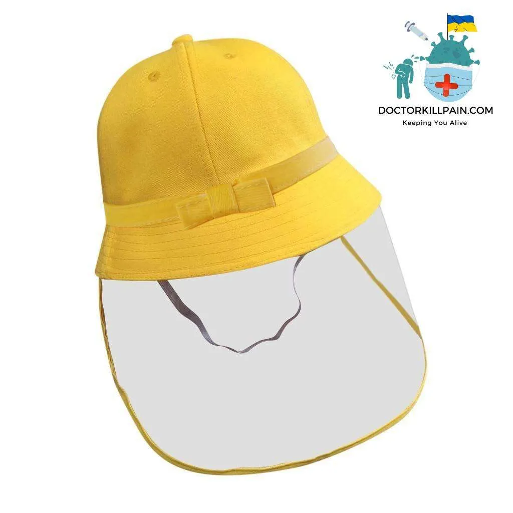 Child Casual Solid Anti-spitting Hat Dustproof Cover Cap Bucket Hat peaked cap Hat For Kid Isolate germs Защитный колпачок#2 Child Casual Solid Anti-spitting Hat Dustproof Cover Cap Bucket Hat peaked cap Hat For Kid Isolate germs Защитный колпачок#2