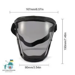 Full Protection Face Shield Face Mask color: Black / Red|Gray|Red|Black|Blue  New Arrivals Protection Against COVID-19 Face Masks & Face Shields Face Masks Face Masks For Adults Face Shields Face Shields For Adults Best Sellers