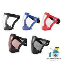 Full Protection Face Shield Face Mask color: Black / Red|Gray|Red|Black|Blue  New Arrivals Protection Against COVID-19 Face Masks & Face Shields Face Masks Face Masks For Adults Face Shields Face Shields For Adults Best Sellers