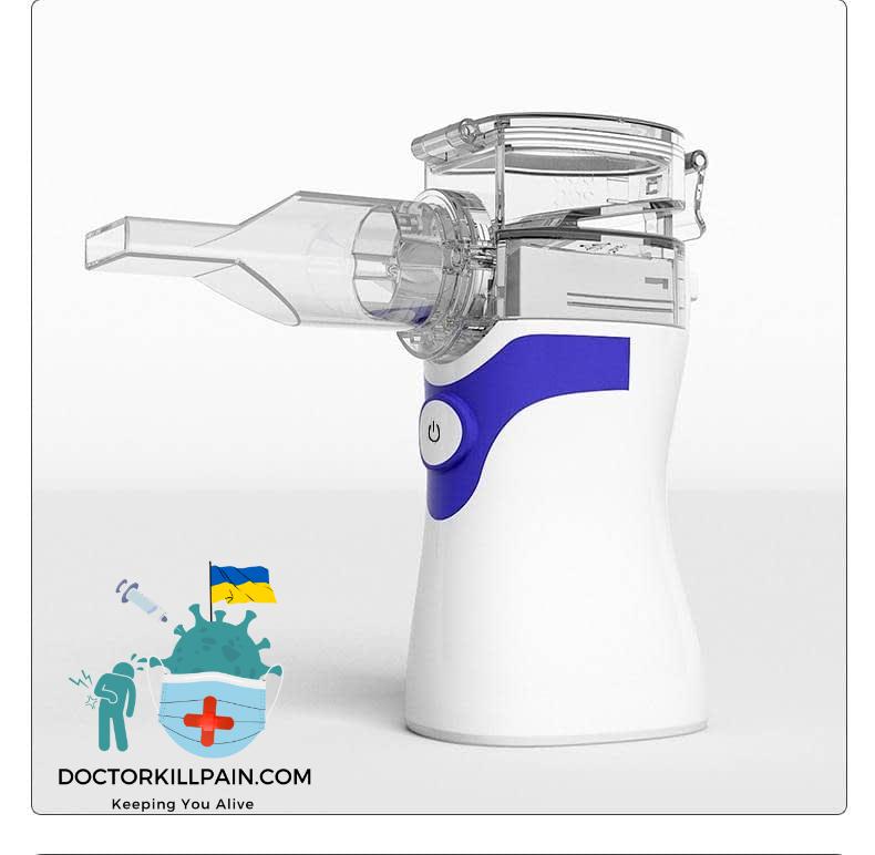 Medical equipment Nebulizer Handheld Ultrasonic Steaming Devices Atomizer inhalator for Adults Kids mini Portable nebulizador