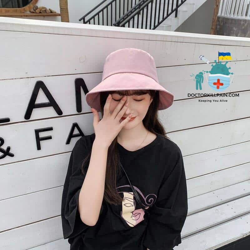 Visually Transparent Plastic Women's Hat Removable Cap for Women Sun Chapeu Feminino Bucket Hats