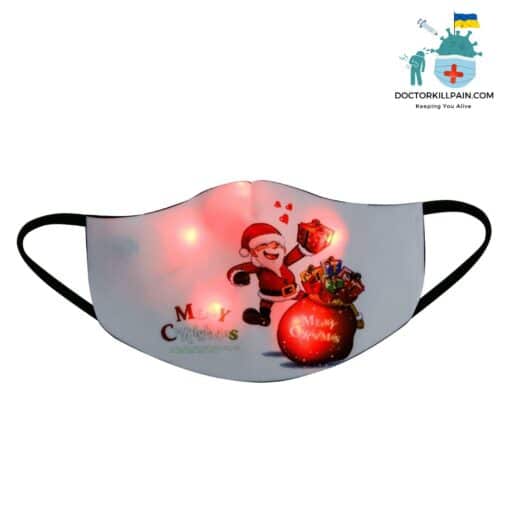 Light Up Christmas Face Masks For Kids color: A|B|C|D|E|F  New Arrivals Protection Against COVID-19 Face Masks & Face Shields Face Masks Safest Face Masks For Kids Best Back to School Face Masks For Kids Best Sellers
