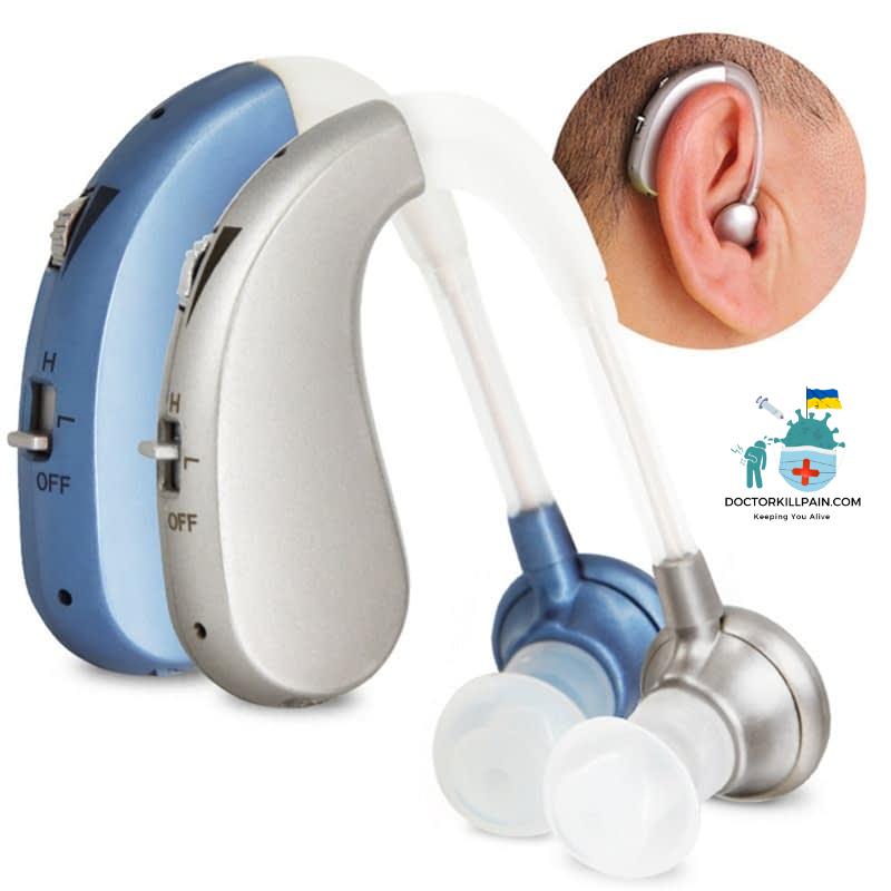 Rechargeable Mini Digital Hearing Aid Listen Sound Amplifier Wireless Ear Aids for Elderly Moderate to Severe Loss Drop Shipping