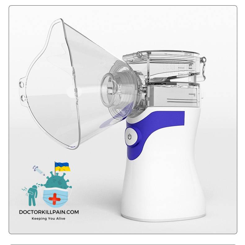 Nebulizador Medical equipment Nebulizer Handheld Ultrasonic Steaming Devices Atomizer inhalator for Adults Kids mini Portable