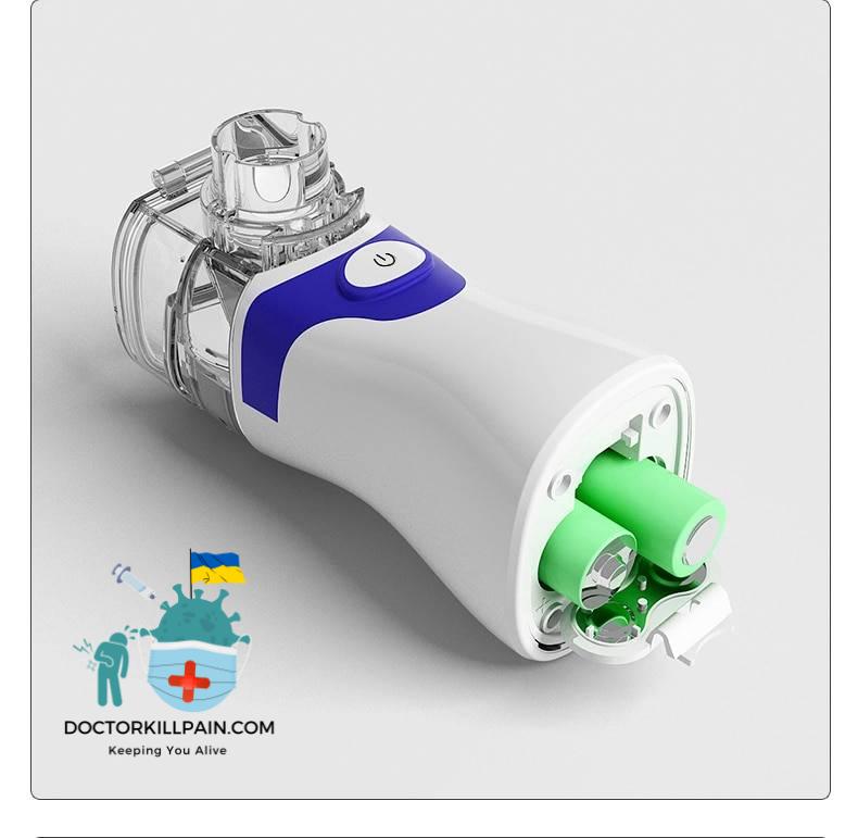 Nebulizador Medical equipment Nebulizer Handheld Ultrasonic Steaming Devices Atomizer inhalator for Adults Kids mini Portable