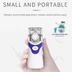 Portable Nebulizer For Adults or Kids color: Blue  New Arrivals Protection Against COVID-19 Best Sellers
