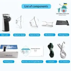 Portable Nebulizer For Respiratory Illnesses color: CUP Accessories|N3|N3 standard  New Arrivals Protection Against COVID-19 Best Sellers