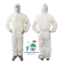 Premium Disposable Protective Suit Special Features: Dr. Kill Pain Isolation Clothing  New Arrivals Protection Against COVID-19 Protective Suits & Clothing Best Sellers