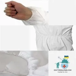 Premium Disposable Protective Suit Special Features: Dr. Kill Pain Isolation Clothing  New Arrivals Protection Against COVID-19 Protective Suits & Clothing Best Sellers