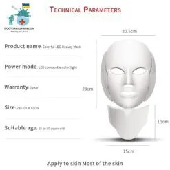 Premium Skin Care Therapy LED Beauty Mask Material: Plastic  New Arrivals As Seen On TV Skin Care Safest LED Beauty Masks Best Sellers