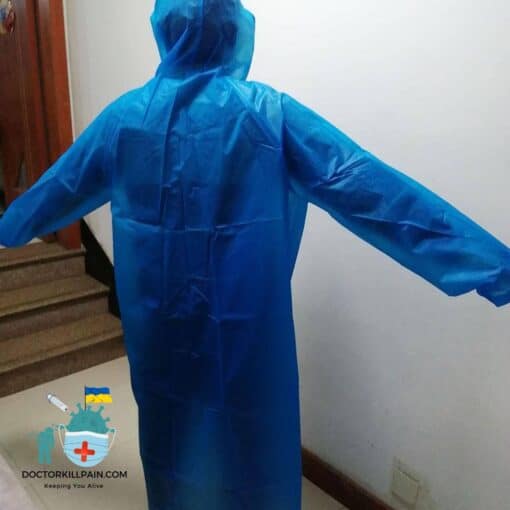 Protective Raincoat With Face Shield color: A|B|C|D|E|F|G|H|I|J  New Arrivals Protection Against COVID-19 Face Shields Face Shields For Adults Jackets with Face Mask Protective Suits & Clothing Best Sellers