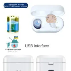 Rechargeable Clear Sound Hearing Aids color: V30-Blue|V30-Pair|V30-Red  Best Hearing Aids In 2022 New Arrivals Best Sellers