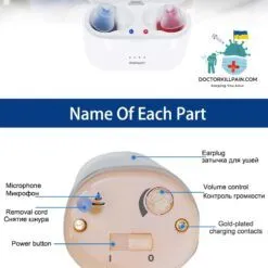 Rechargeable Clear Sound Hearing Aids color: V30-Blue|V30-Pair|V30-Red  Best Hearing Aids In 2022 New Arrivals Best Sellers