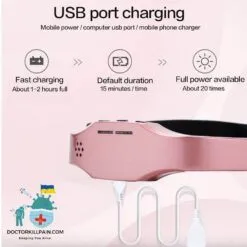 Rechargeable Insomnia & Headache Reliever color: Pink|Red|Black  New Arrivals Uncategorized Best Sellers Clearance