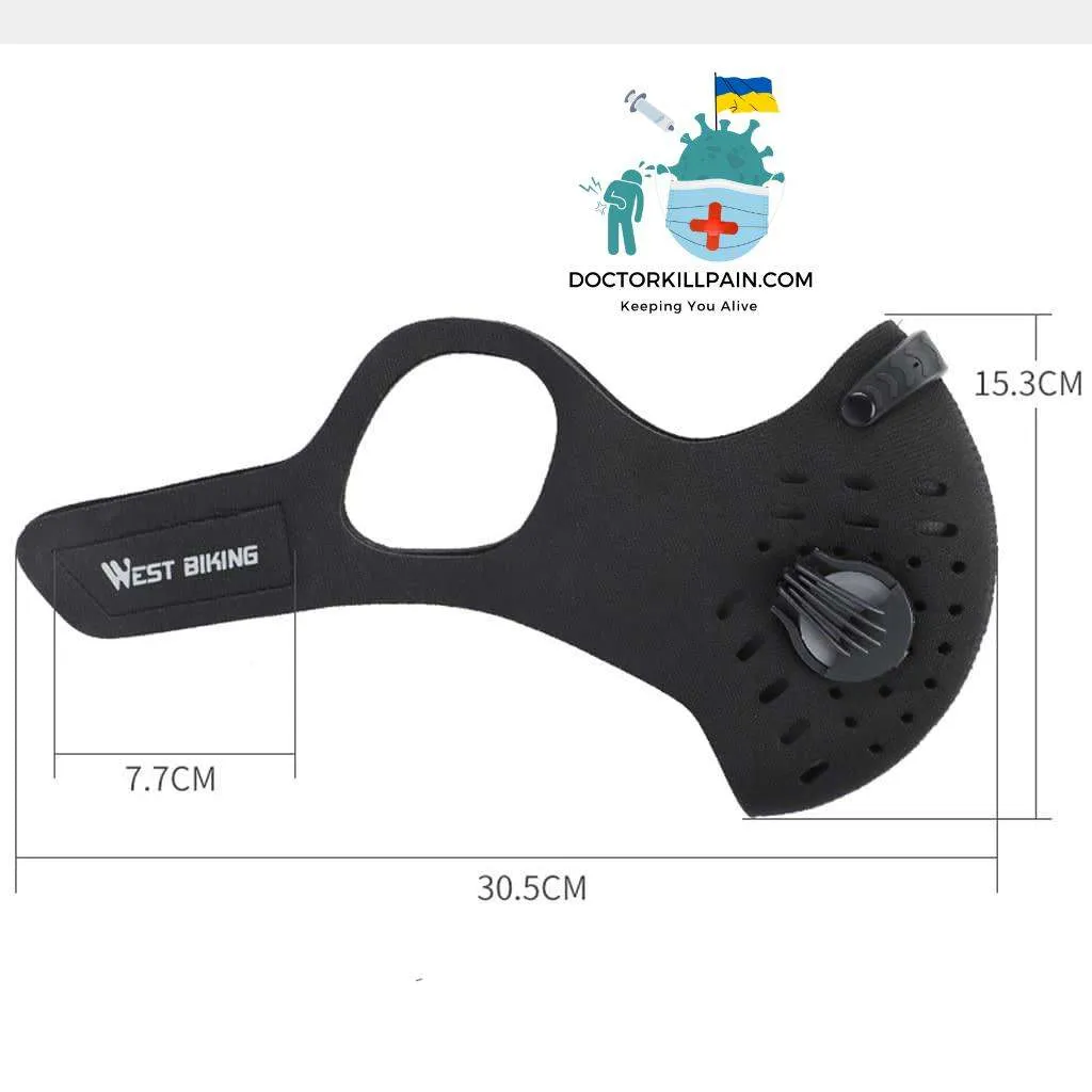 #3 Bike Face Mask With Filter Activated Carbon Mesh Cycling Half Facemask For Outdoor Sports Unisex Dust Masks Halloween Cosplay #3 Bike Face Mask With Filter Activated Carbon Mesh Cycling Half Facemask For Outdoor Sports Unisex Dust Masks Halloween Cosplay