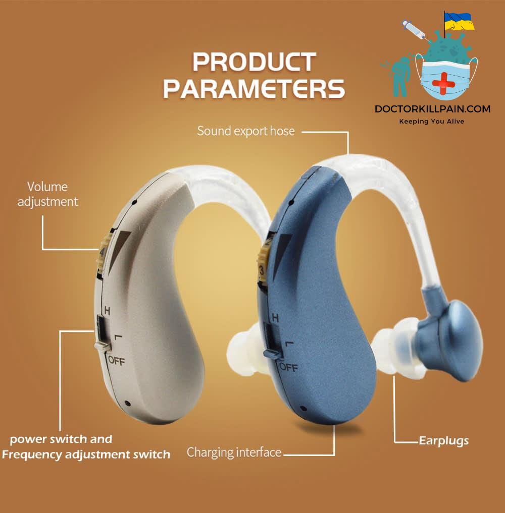 Mini Rechargeable Hearing Aid For The Deaf Digital BET Hearing Aid Adjustable Audio Amplifierelderly Deafness Tools Dropshipping