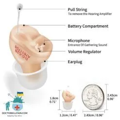 Small Skin Color Mini Hearing Aids CIC Digital Hearig Aid: 4/6/8  Best Hearing Aids In 2022 New Arrivals Best Sellers