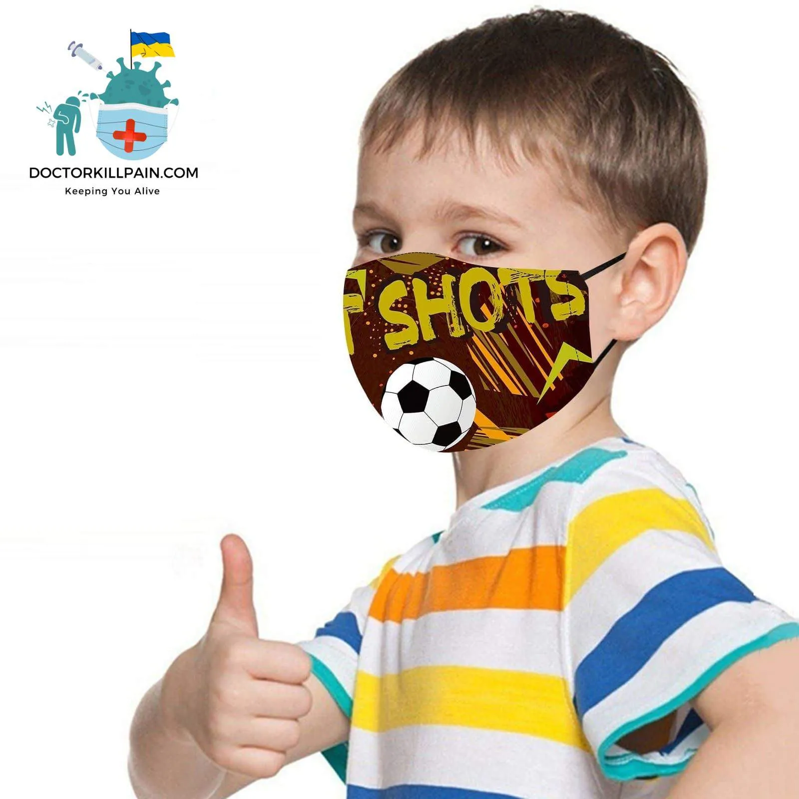 Adjustable Anonymous Mask For Children Printed Reusable Mouth Face Masks Cubrebocas Para Niños Washable Halloween Cosplay Masque