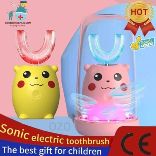 Sonic Electric Toothbrush For Children color: A blue1-7|A blue8-14|A pink1-7|A pink8-14|A yellow1-7|A yellow8-14|AA blue1-7|AA blue8-14|AA pink1-7|AA pink8-14|AA yellow1-7|AA yellow8-14|Big head|blue1-7|blue8-14|pink1-7|pink8-14|Small head|yellow1-7|yellow2|yellow8-14  New Arrivals Best Sellers