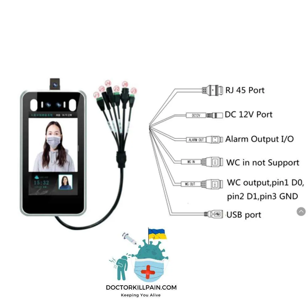 7inch Body Temperature Facial Recognition Camera ip thermal security camera thermal Human Detect Access Control Face Recognize 7inch Body Temperature Facial Recognition Camera ip thermal security camera thermal Human Detect Access Control Face Recognize