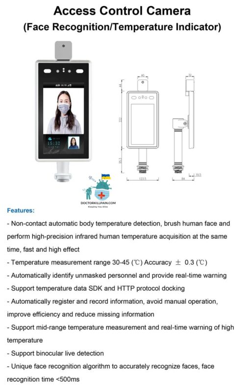 Thermometer Camera with 7-inch Screen For Business fd7acb3515ad33fc8f6d6c: AU Plug|EU Plug|UK Plug|US Plug  New Arrivals Protection Against COVID-19 Contactless Thermometers Best Sellers
