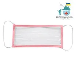 Transparent Face Mask color: Light blue|Pink|Gray with 2 Filters|Black|Blue|White  New Arrivals Protection Against COVID-19 Face Masks & Face Shields Face Masks Face Masks For Adults Best Sellers