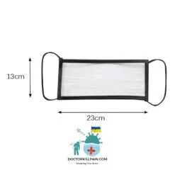 Transparent Face Mask color: Light blue|Pink|Gray with 2 Filters|Black|Blue|White  New Arrivals Protection Against COVID-19 Face Masks & Face Shields Face Masks Face Masks For Adults Best Sellers