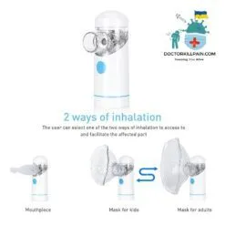 USB Rechargeable Mini Nebulizer Inhaler Brand: Dk. Kill Pain  New Arrivals Protection Against COVID-19 Best Sellers