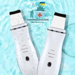 Ultrasonic Skin Scrubber Cleaning color: Black|White  New Arrivals Skin Care Best Sellers