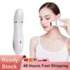 Ultrasonic Skin Scrubber Cleaning color: Black|White  New Arrivals Skin Care Best Sellers