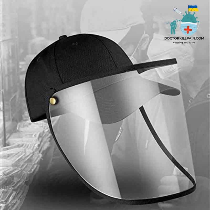 Helmet Anti-Spitting Droplet Adjustable Full Face Covering Cap Protective Cover Shield Adult Kid Outdoor Safety Anti Spray Hats