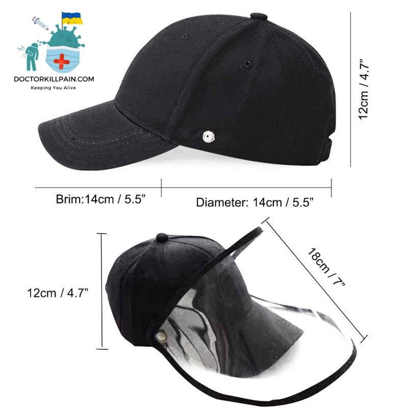Helmet Anti-Spitting Droplet Adjustable Full Face Covering Cap Protective Cover Shield Adult Kid Outdoor Safety Anti Spray Hats
