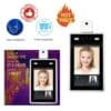 Contactless Thermometer Camera with Face Recognition 81fc5b885e3ea8cd72da7b: upright Bracket|Wall mounted  New Arrivals Protection Against COVID-19 Contactless Thermometers Best Sellers