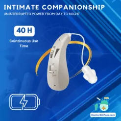 ClearEar Mini™️: Rechargeable Hearing Aid with Intelligent Noise Reduction color: Silver|Skin|Blue  New Arrivals As Seen On TV Best Affordable Hearing Aids Best Sellers