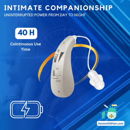ClearEar Mini™️: Rechargeable Hearing Aid with Intelligent Noise Reduction color: Silver|Skin|Blue  New Arrivals As Seen On TV Best Affordable Hearing Aids Best Sellers