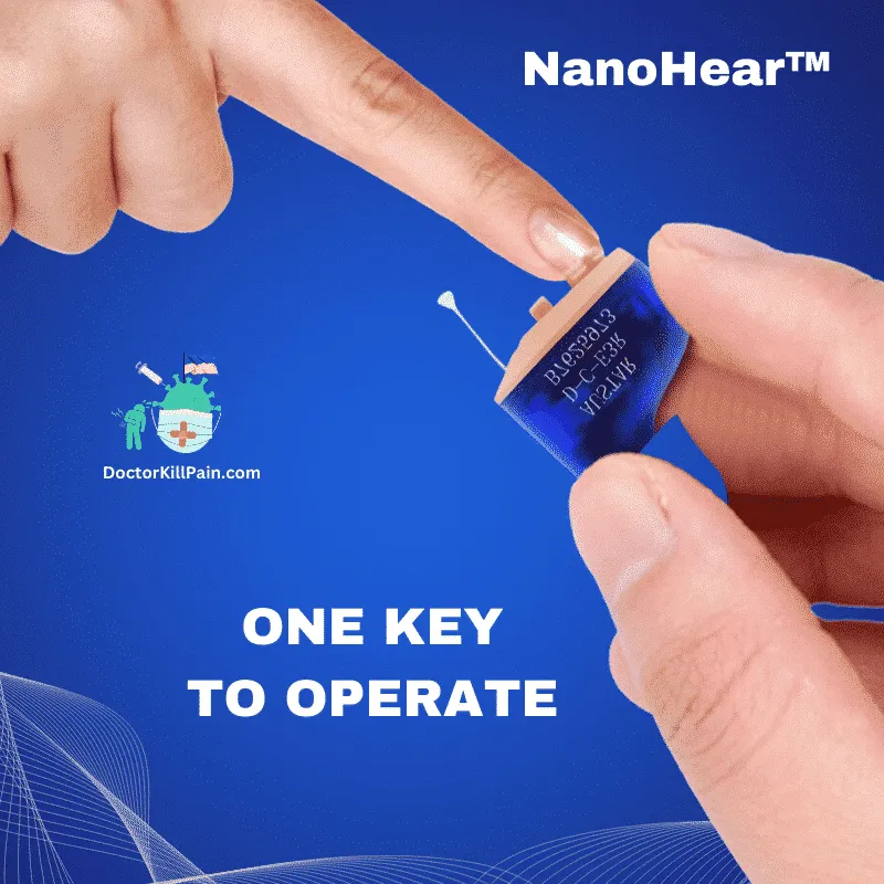 NanoHear™️ Small Affordable Hearing Aids For Moderate to Severe Hearing Loss color: Skin|Blue/Red|Black New Arrivals Best Affordable Hearing Aids
