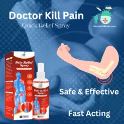 Doctor Kill Pain Relief Spray For Quick Pain Relief: Chronic Pain, Bones, Joints, Muscles, and More! color: 1 Bottle|10 Bottles|3 Bottles|5 Bottles  Pain Relief Foot Pain Relief Hand Pain Relief Knee Pain Relief Leg Pain Relief Shoulder Pain Relief