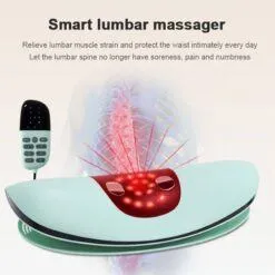 Smart Electric Lumbar Traction Device Waist Massager Inflated Back Stretcher Vibration Massage Heat Sciatica Pain Relief fd7acb3515ad33fc8f6d6c: Rechargeable  Pain Relief Back Pain Relief