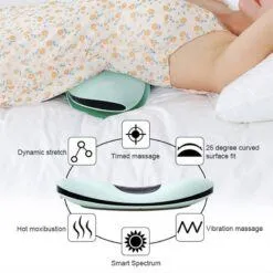 Smart Electric Lumbar Traction Device Waist Massager Inflated Back Stretcher Vibration Massage Heat Sciatica Pain Relief fd7acb3515ad33fc8f6d6c: Rechargeable  Pain Relief Back Pain Relief