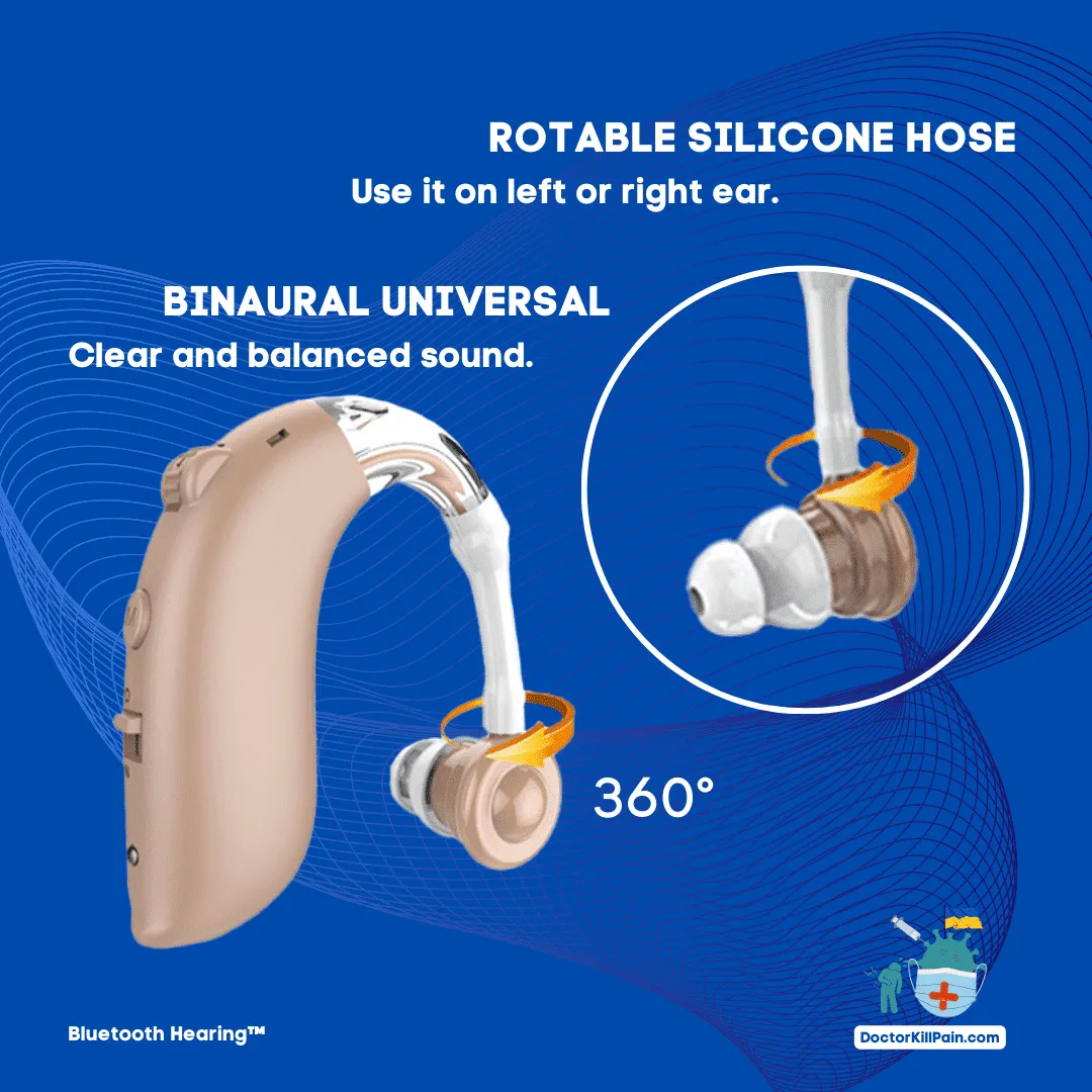 Bluetooth Hearing™️ 360 Rotatable Earphone