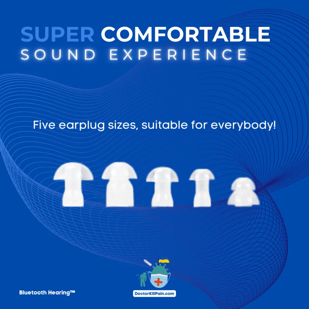 Bluetooth Hearing™️ Super Comfortable Sound Experience