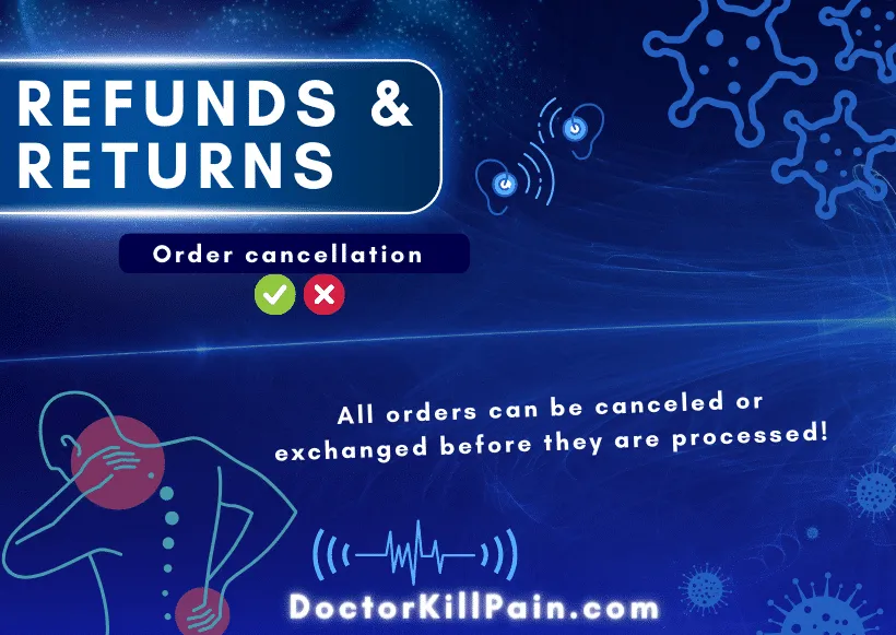 Refunds & Returns 2 Doctor Kill Pain